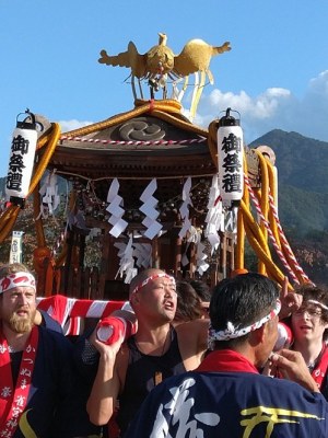 雀宮神社のお神輿